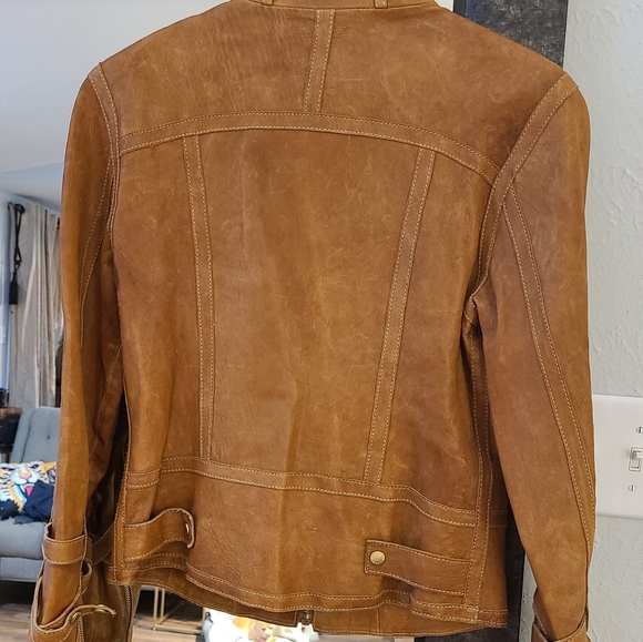 Andrew Marc Leather Jacket - Picture 2 of 14